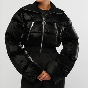 Cropped Puffer Jacket